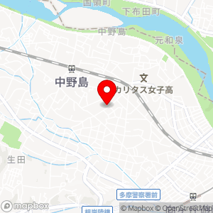 ファミリーマート ふるや中野島店の地図