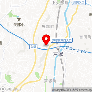 おなかすいた サクラス戸塚店の地図