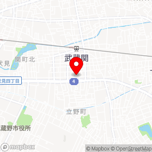 FK関町北2丁目屋根付き駐車場の地図