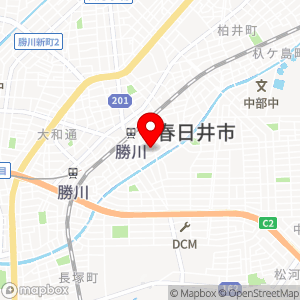 名鉄協商パーキング 勝川駅南第2の地図