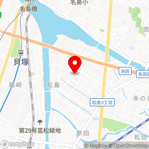 コスモインダストリー ランドリー＆カフェ 松島店の地図