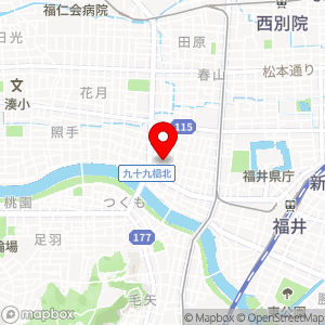 名鉄協商パーキング 福井順化2丁目の地図