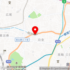 タイムズ 白金第13の地図