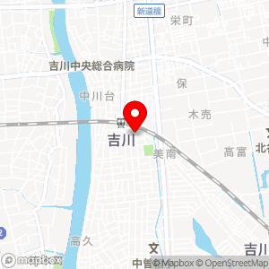 コスモインダストリー エムズ 吉川店の地図