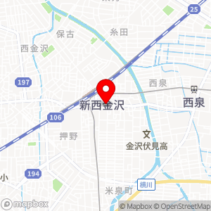 ローソン 金沢米泉店の地図