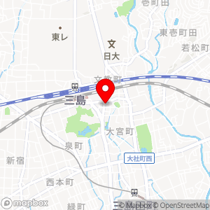 名鉄協商パーキング 三島駅前の地図
