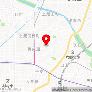 アオキスーパー 上飯田店の地図