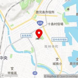 FAV LUX 鹿児島天文館の地図