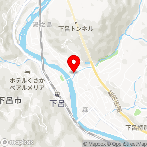ローソン 下呂温泉店の地図