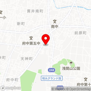 いなげや 府中浅間町店の地図