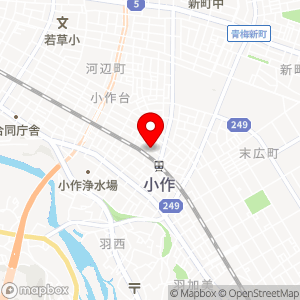 タイムズ 小作駅前第2の地図