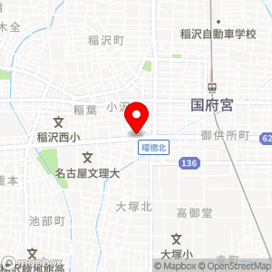 ローソン 稲沢小沢四丁目店の地図