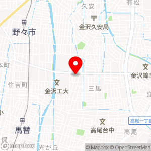 三井のリパーク 金沢工業大学前の地図