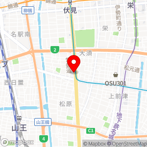 ファミリーマート 大須一丁目店の地図