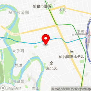NTTル・パルク 仙台一番町第1の地図