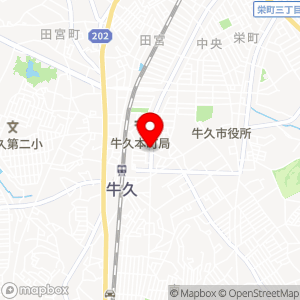 スペース24 チケパ 牛久駅前第5の地図