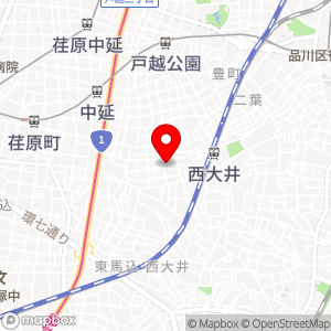 タイムズ 西大井6丁目の地図