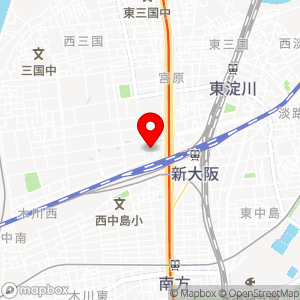 ニッセイ新大阪ビル駐車場の地図