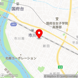 ファミリーマート 市川新田店の地図