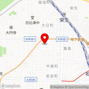 名鉄協商パーキング 本陣駅南の地図