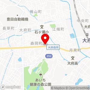 セブンイレブン 大府森岡町の地図