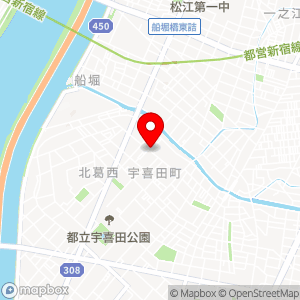 タイムパーキング 宇喜田町の地図