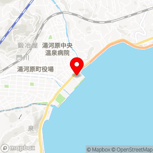 プレゴ 湯河原店駐車場の地図