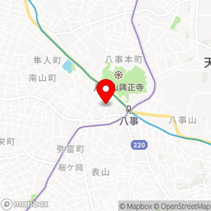 名鉄協商パーキング 八事石坂第4の地図