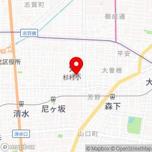 FKサンモール長田駐車場の地図