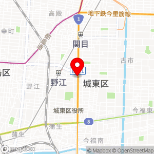 セブン-イレブン 大阪関目1丁目南店の地図
