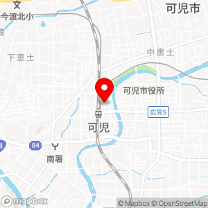 名鉄協商パーキング 新可児駅前の地図