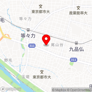 三井のリパーク 尾山台3丁目第5の地図