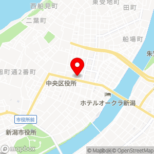 三井のリパーク 新潟中郵便局駐車場の地図