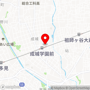 ファミリーマート 成城学園前店の地図