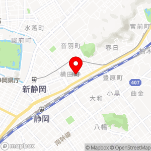 ユアー・パーキング 静岡市日出町第1の地図