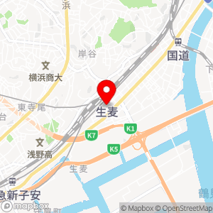 まいばすけっと 生麦店の地図
