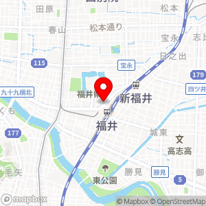 セブンイレブン 福井駅西口の地図