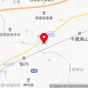 給田３丁目駐車場の地図