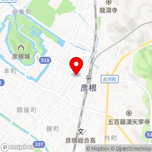 名鉄協商パーキング 滋賀銀行彦根駅前支店の地図