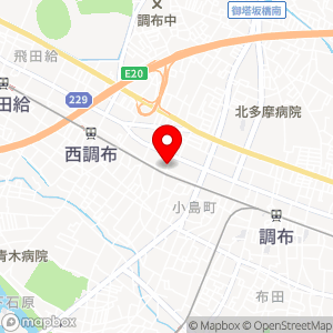 タイムズ 調布下石原第2の地図