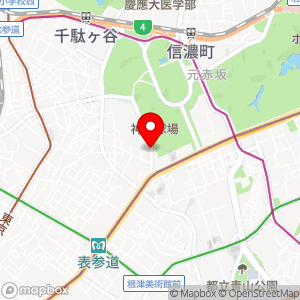 タイムズ TNS外苑前の地図