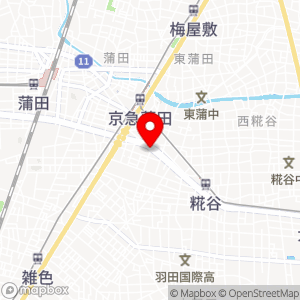 コインパーク メインステージ蒲田Ⅴの地図