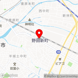 名鉄協商パーキング 野田新町駅前の地図