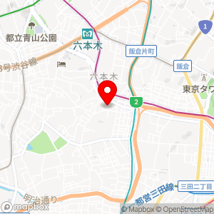 タイムズ 麻布十番2丁目の地図