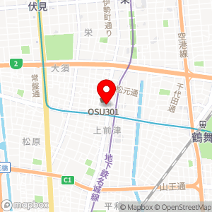 ファミリーマート 上前津店の地図