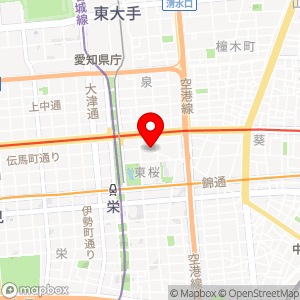 名鉄協商パーキング 東桜第6の地図
