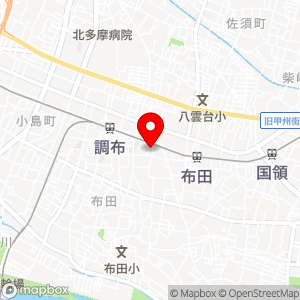 ナビパーク 布田第5の地図