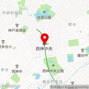 ファミリーマート Uライン西神中央駅売店の地図
