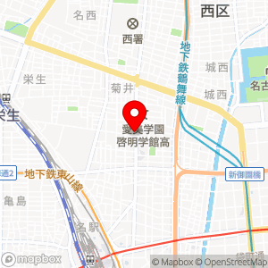 名鉄協商パーキング 菊井1丁目の地図