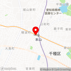 名鉄協商パーキング 本山第7の地図